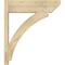 Ekena Millwork Thorton Slat Rough Sawn Outlooker, Douglas Fir, 8"W x 28"D x 32"H OUT08X28X32THR06RDF - alternate 2